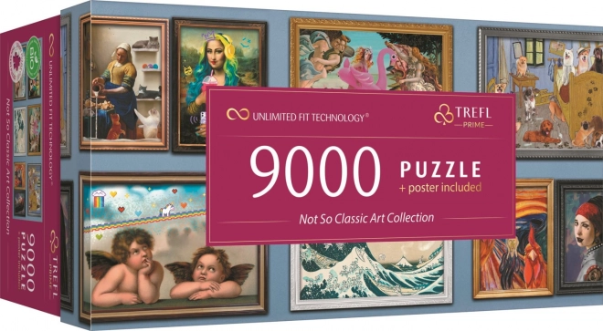 Puzzle artă neconvențională 9000 de piese