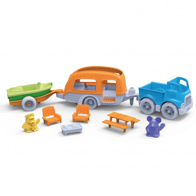 Set de camping de la Green Toys