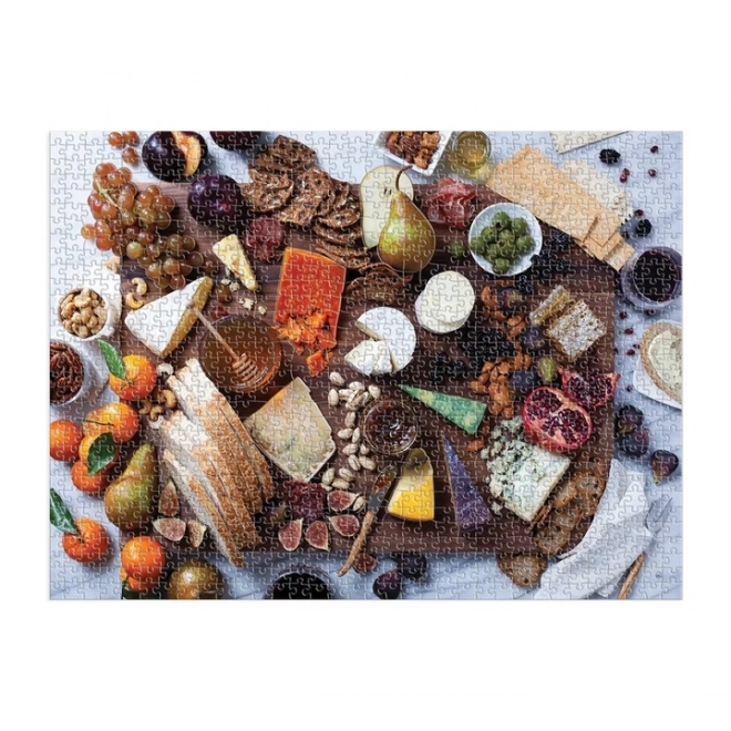 Puzzle Galison platou asortat cu brânzeturi 1000 piese