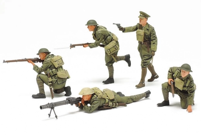 Figurine din plastic infanterie britanică Primul Război Mondial