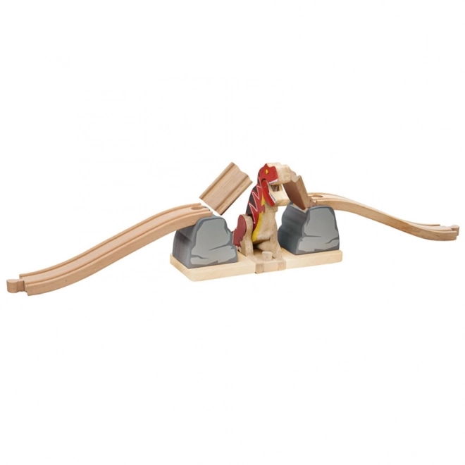 Pod Bigjigs Rail cu T-Rex