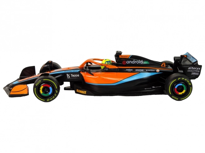 Mașină R/C McLaren F1 de curse 1:12 portocalie