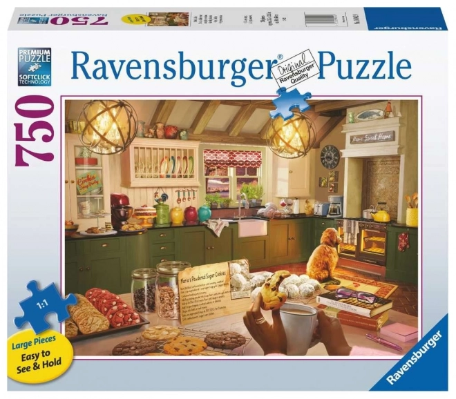 Puzzle Ravensburger format mare bucătărie confortabilă