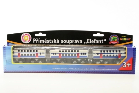 Set tren suburban City Elefant