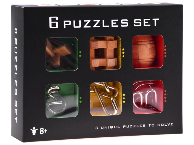 Puzzle metalice logice