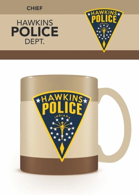 Cană Stranger Things Poliția Hawkins