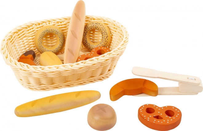 Small Foot Produse De Patiserie Proaspete De Lemn În Coș