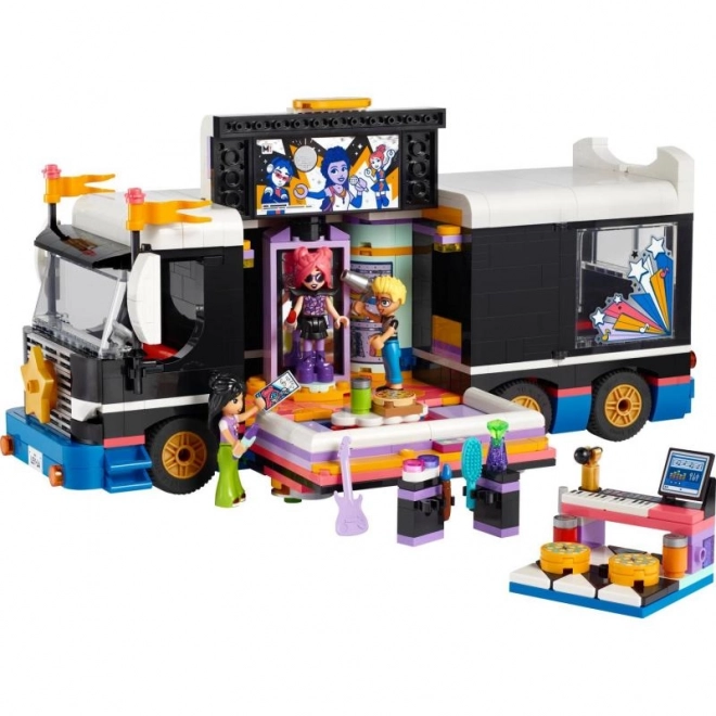 Autobuzul concertului vedetei pop LEGO Friends