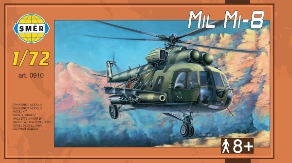 Model Elicopter Mil Mi-8 Scara 1:72