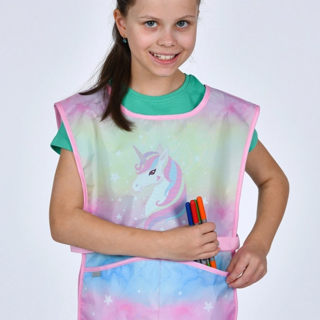 Șorț Copii Unicorn Curcubeu
