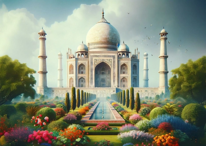 Puzzle Taj Mahal 1000 piese