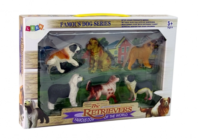 Set figurine câini de rasă 6 piese
