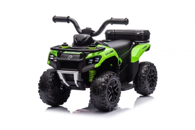 ATV pentru copii cu baterie verde