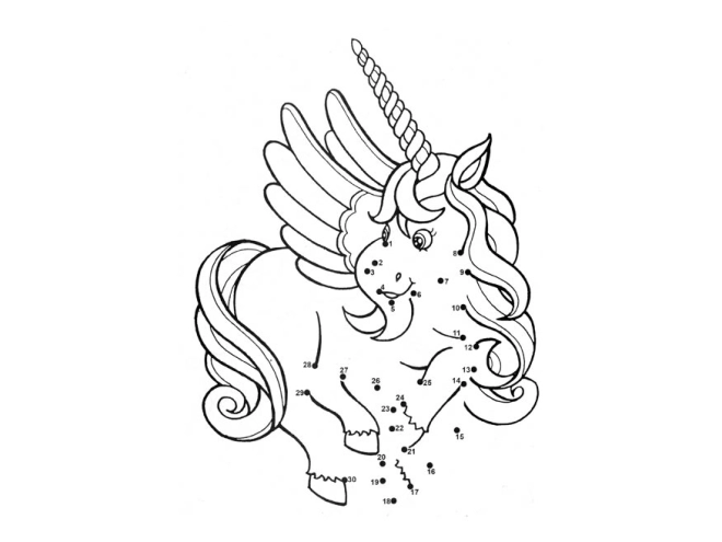 Unicorn înaripat pentru mâini îndemânatice