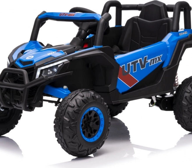 Vehicul electric pentru copii Buggy Madman UTV-MX albastru