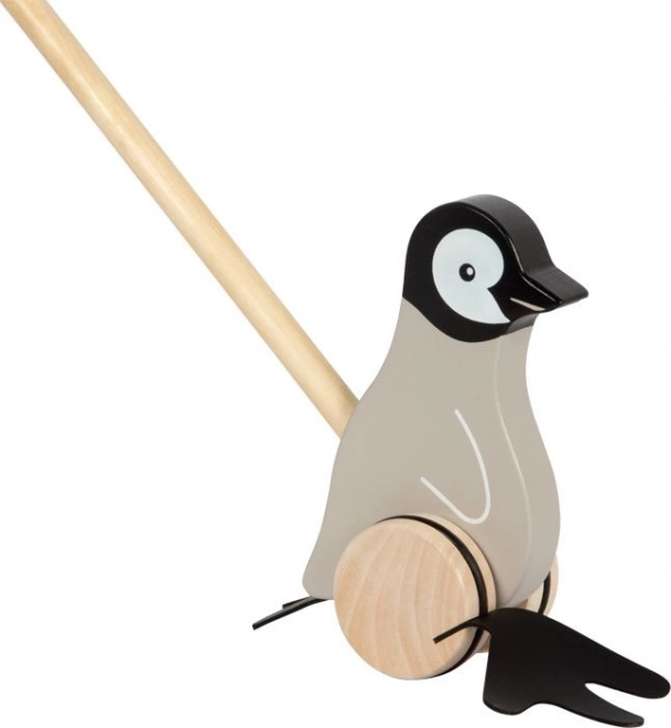 Jucărie de împins Pinguin de la Small Foot