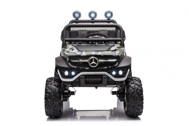 Mașină electrică pentru copii Unimog S camuflaj