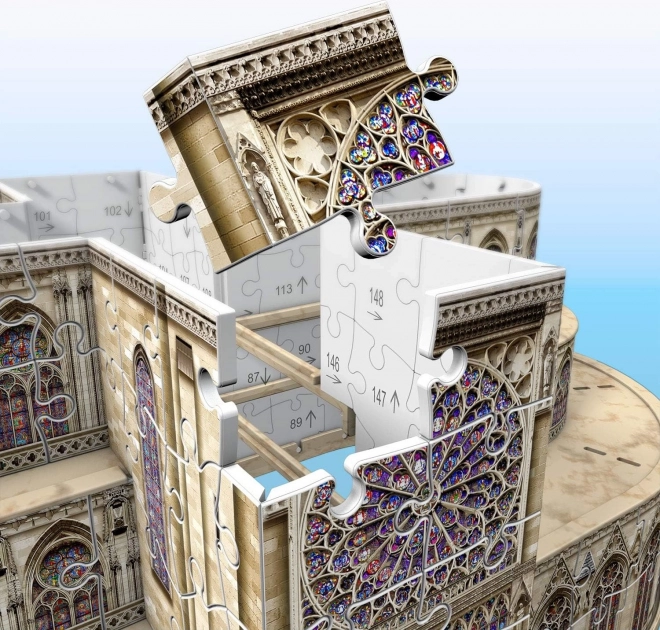 Puzzle 3D Catedrala Notre-Dame Paris