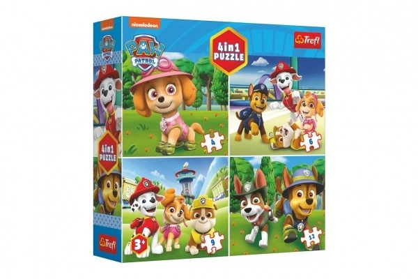 Puzzle 4v1 Patrula Căţeluşilor
