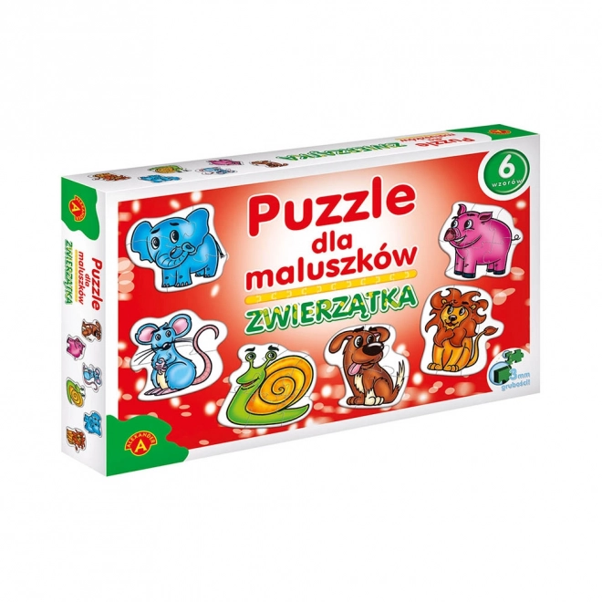 Puzzle pentru copii cu animale domestice