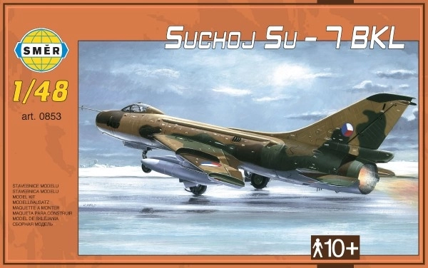 model de avion Suchoi SU-7 BKL la scară 1:48