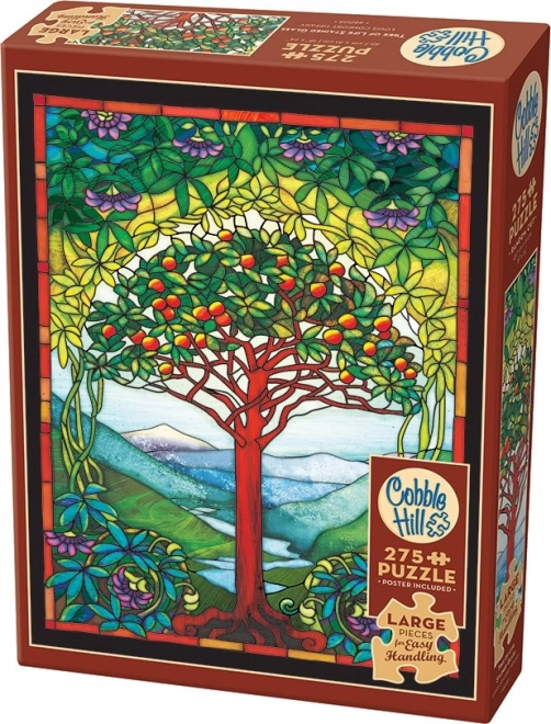 Puzzle vitralia arborele vieții XL 275 piese