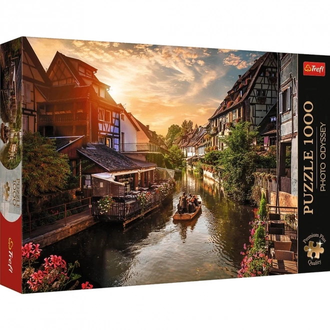 Puzzle 1000 piese - premium plus foto - mică venezia în colmar, franța