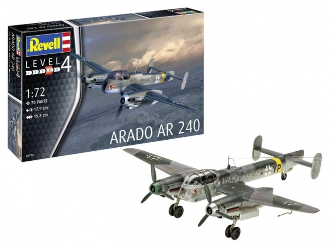 model plastic Arado AR-240 la scara 1/72