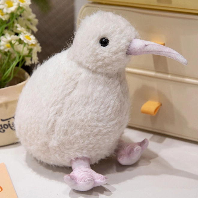 Plus de pluș Kiwi alb 17 cm