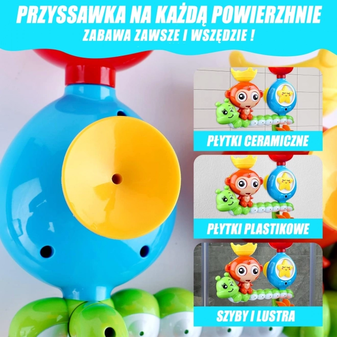 Jucărie de baie maimuțică cu pahar Woopie