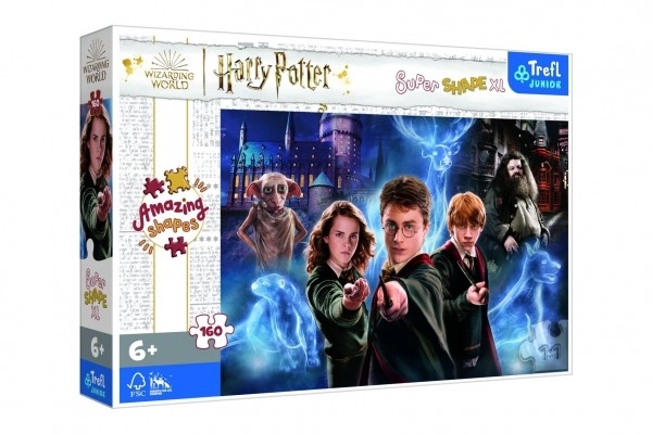 Puzzle TREFL Super Shape XL Lumea Magică a lui Harry Potter 160 piese