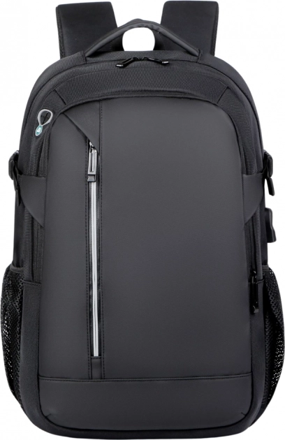 Rucsac urban cu USB, buzunar pentru laptop și elemente reflectorizante 16L 45cm