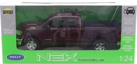 Model auto Ram 1500 metalico-plastic 1:24