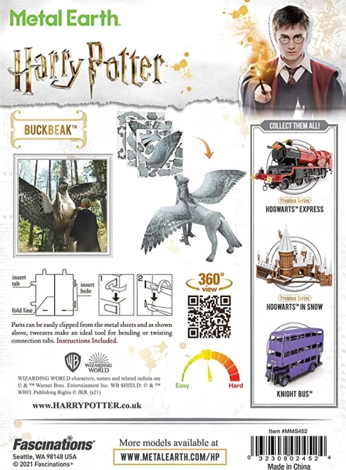 Puzzle 3D Metal Earth Klofan Harry Potter