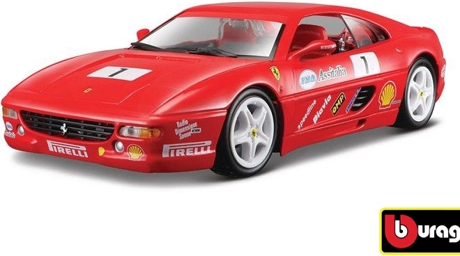 Model metalic Ferrari F355 Challenge de la Bburago la scară 1:24