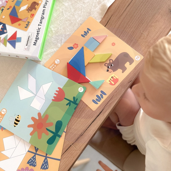 Puzzle tangram pentru copii