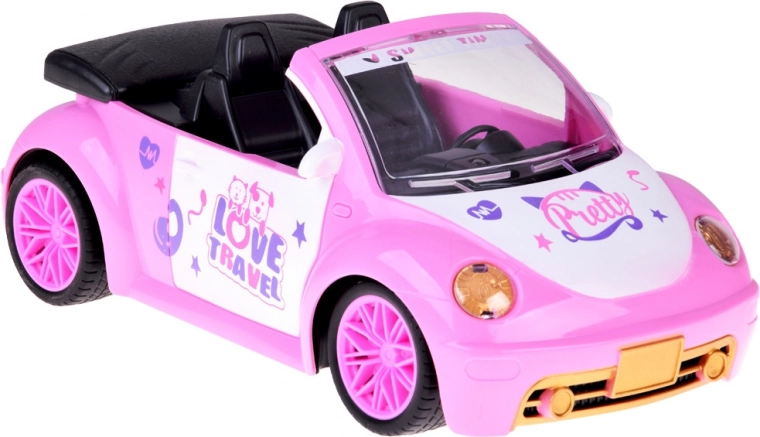 Design roz stilat pentru păpuși