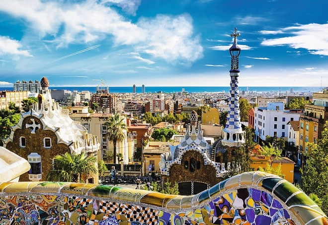 Motiv iconic: Park Güell din Barcelona