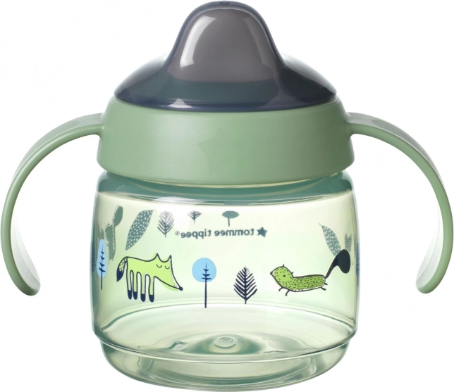 Cană antiscurs Superstar, 190 ml 4m+, Verde