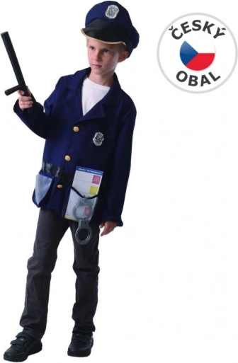 Costum Polițist pentru băieți 110-120 cm