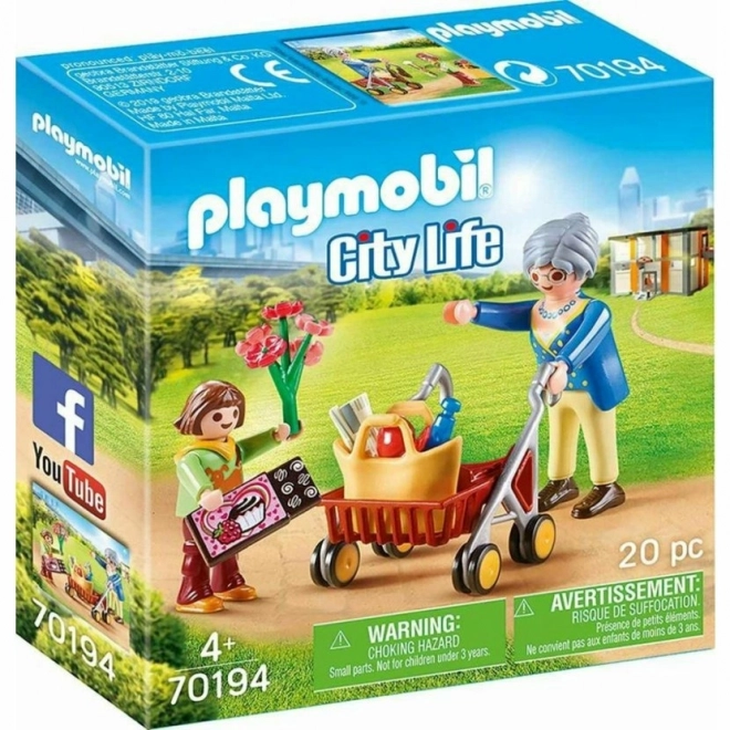 Bunica cu cadru Playmobil