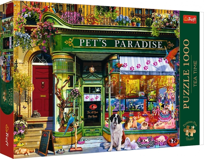 Puzzle 1000 de piese paradisul animalelor Premium Plus