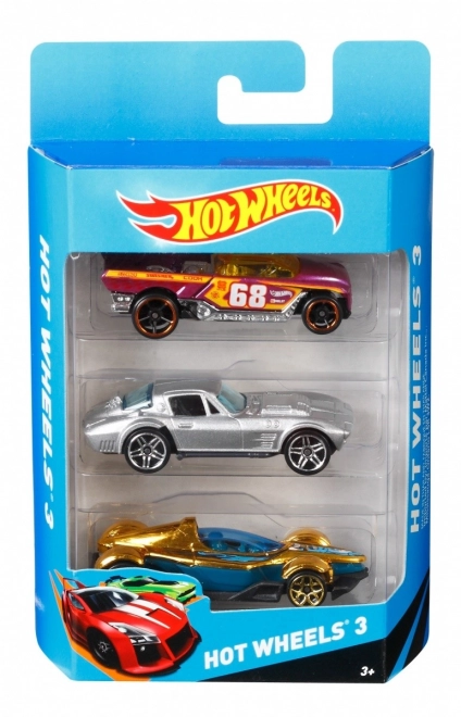 Set 3 mașinuțe Angličák Hot Wheels