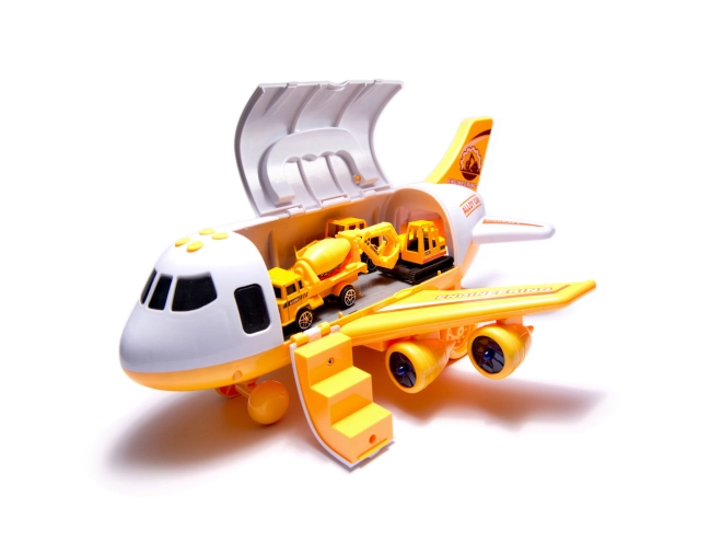Avion cu deschidere, rampă și spațiu de depozitare