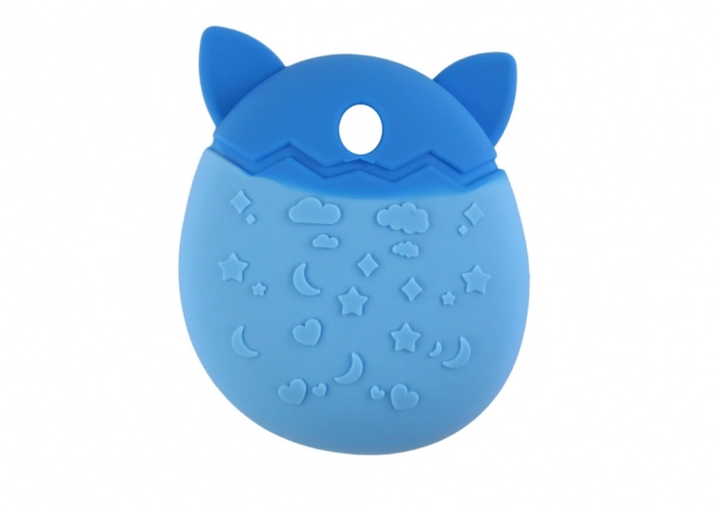 Etui albastru din silicon pentru Tamagotchi