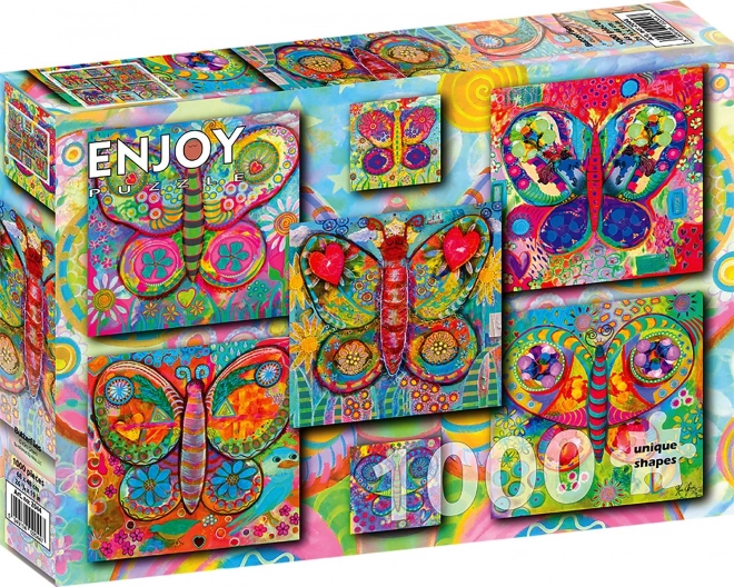 Puzzle fluturi 1000 de piese