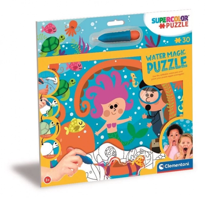 Puzzle Magic Water: Adâncurile Mării 30 piese