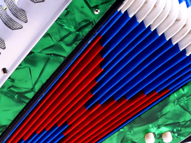 Mare acordeon muzical pentru copii Harmonia – Verde