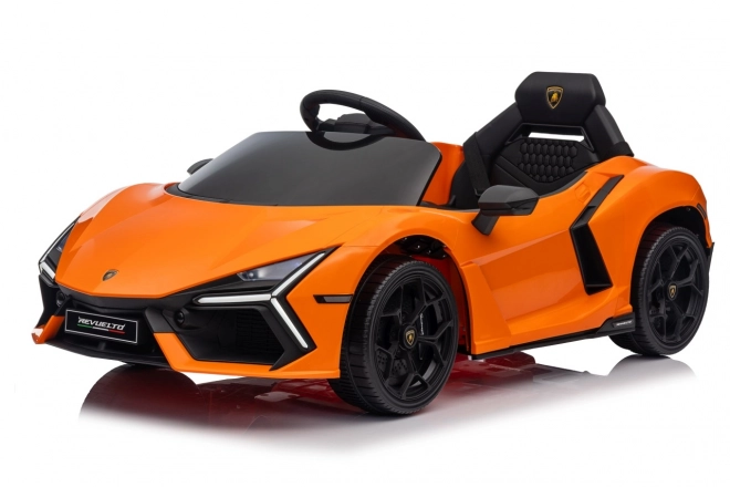 Mașină electrică pentru copii Lamborghini Revuelto portocalie