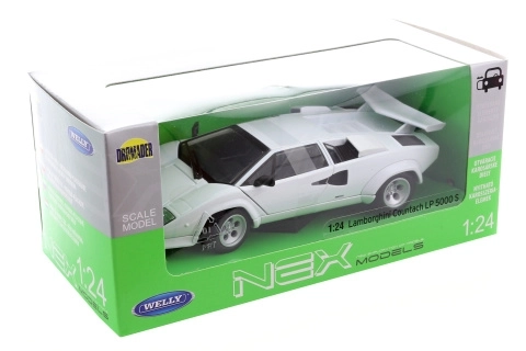 Model Lamborghini Countach la scară 1:24